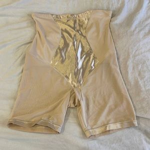 Maidenform Nude Waist Trainer with Upper Thigh Support Size 2X